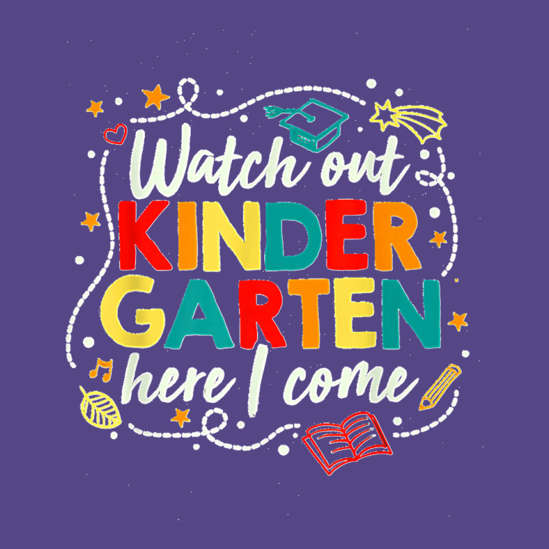 Kids Watch Out Kindergarten Here I Come Girls Kindergarten Premium Basic T-shirt by EaglesonBonnie | Artistshot