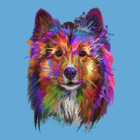 Splash Art Shetland Sheepdog T Shirt  Cute Sheltie Gifts T Shirt Basic T-shirt | Artistshot