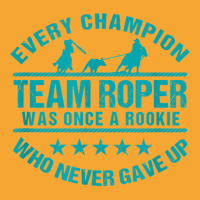 Team Roper Team Roping Usa Flag Every Champion Once A Rookie T Shirt Basic T-shirt | Artistshot