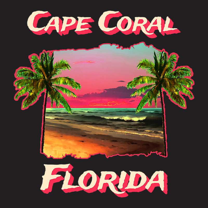 Beaches Of Cape Coral Florida 21 T-shirt | Artistshot