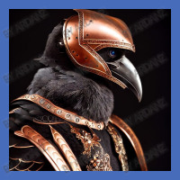 A Raven Wearing Copper, Armour And Helm Basic Youth T-shirt | Artistshot