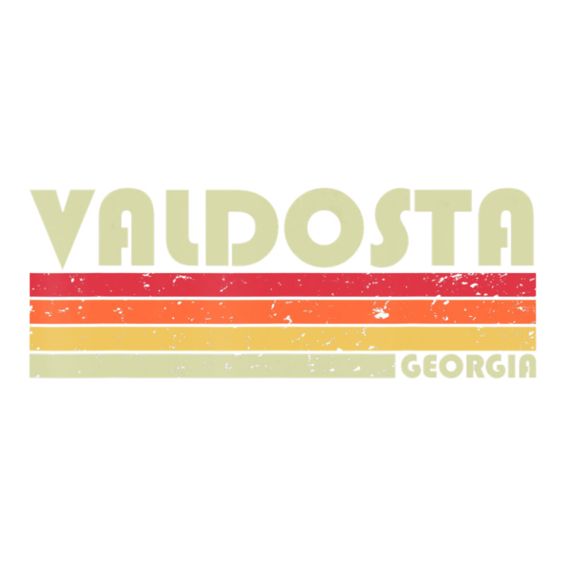 Valdosta Ga Georgia City Home Roots Retro 70s 80s Raglan Crop Top by hongquangd | Artistshot