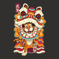 Chinese New Years For Men Dancing Tiger Dragon 21 Champion Hoodie | Artistshot