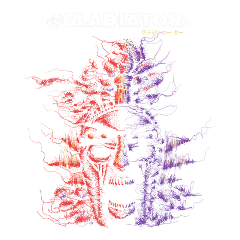 Limited Edition Scribble Gladiator Skull Raglan Crop Top by greggjvandervor | Artistshot