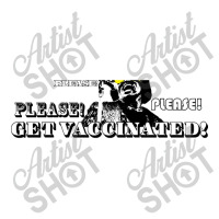 Trending Please! Please! Please Get Vaccinated (white Lettering) Raglan Crop Top | Artistshot