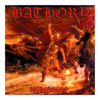 Bathory Hammerheart Album Cover Raglan Crop Top | Artistshot