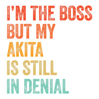 Trending I'm The Boss But My Akita Is Still In Denial Dog Raglan Crop Top | Artistshot