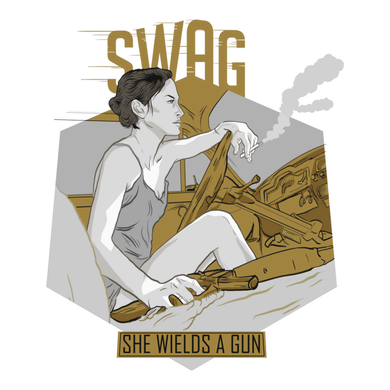 Swag Raglan Crop Top by BRANDONUTCHINSON | Artistshot