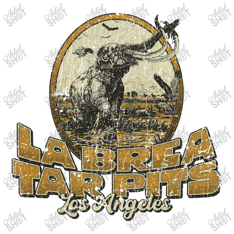 Hot Trend La Brea Tar Pits 1977 Raglan Crop Top | Artistshot