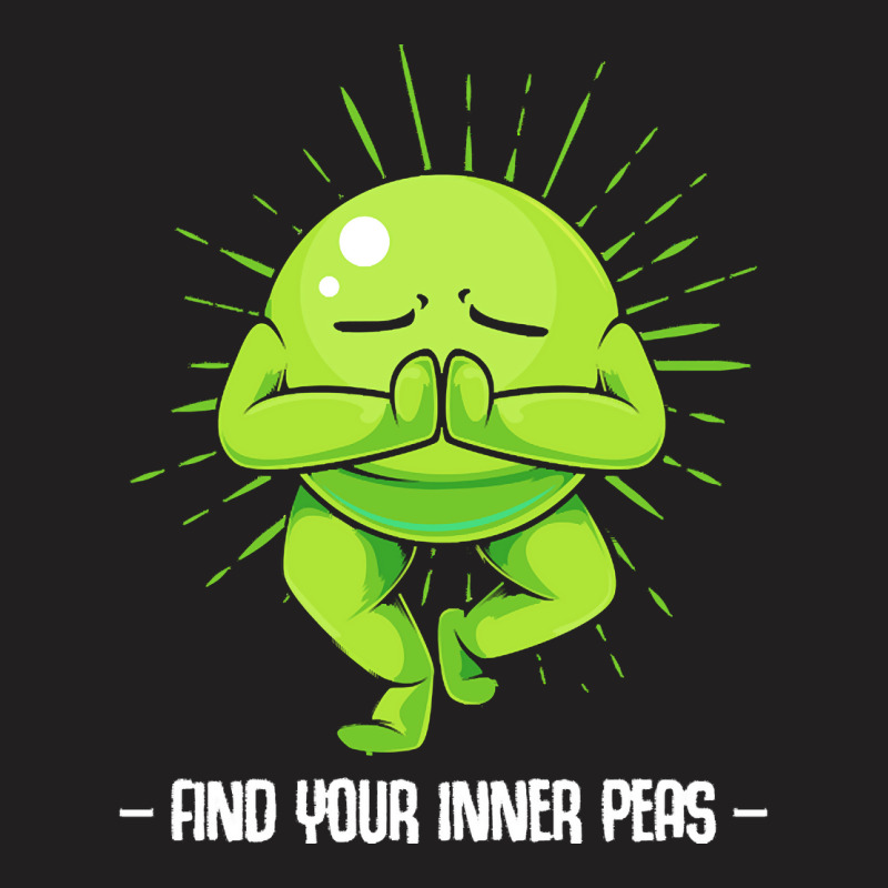 Vegetables T  Shirt Peas   Find Your Inner Peas   Funny Vegetable Pun T-Shirt by clement51593 | Artistshot