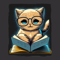 Cat Kitten Book Books Reading Fantasy Reader Vintage Hoodie | Artistshot