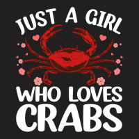 Cool Crab For Women Girls Crab Eating Lover Lobste T-shirt | Artistshot