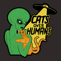 Cat Lover 2cats Over Humans Alien Racerback Tank | Artistshot