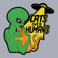 Cat Lover 2cats Over Humans Alien Tank Dress | Artistshot