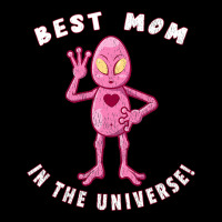 Best Mom In The Universe Funny Alien Mothers Day Lightweight Hoodie | Artistshot