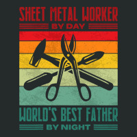 Best Sheet Metal Worker Dad Thin Metal Sheets Meta Women's Triblend Scoop T-shirt | Artistshot