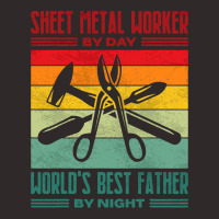 Best Sheet Metal Worker Dad Thin Metal Sheets Meta Racerback Tank | Artistshot