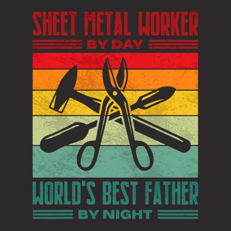 Best Sheet Metal Worker Dad Thin Metal Sheets Meta Racerback Tank by NouraMetcalfe | Artistshot