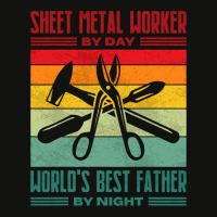 Best Sheet Metal Worker Dad Thin Metal Sheets Meta Scorecard Crop Tee | Artistshot