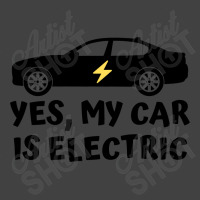 Yes My Car Is Electric Vintage T-shirt | Artistshot