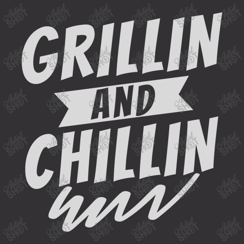 Grillin And Chillin Vintage Hoodie And Short Set | Artistshot