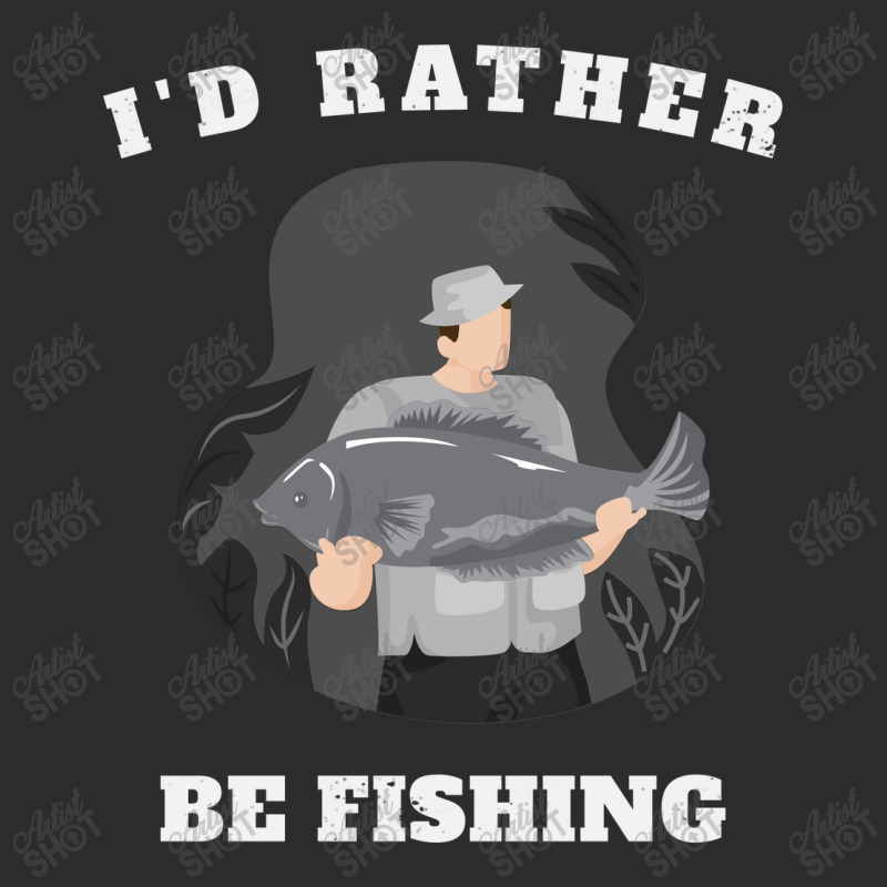 I'd Rather Be Fishing Exclusive T-shirt | Artistshot