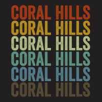 Coral Hills City Retro 21 T-shirt | Artistshot