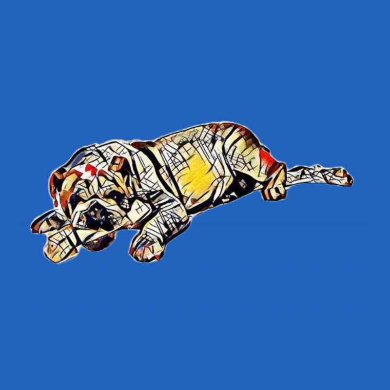 Bulldog Laying Against A Whit Toddler T-shirt | Artistshot