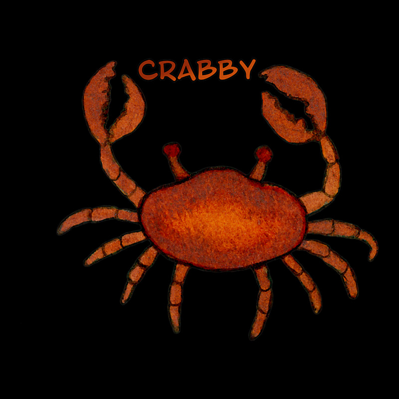 Crabby. Cute Crab Sea Creature Design. V-neck Tee | Artistshot