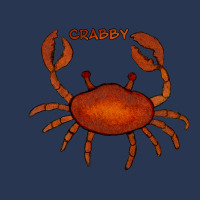 Crabby. Cute Crab Sea Creature Design. Men Denim Jacket | Artistshot