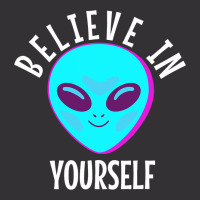 Believe In Yourself Funny Alien 32 Vintage Short | Artistshot