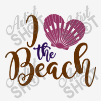 I Love The Beach Ocean School Graphic T-shirt | Artistshot