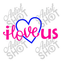 Funny I Love Us V-neck Tee | Artistshot