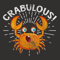 Crabulous Crab Kawaii Seafood Crabbing Distressed Champion Hoodie | Artistshot