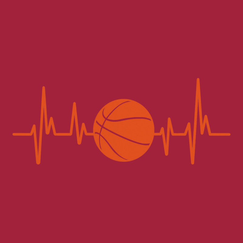 Bball Tshirt Heartbeat Basketball Tshirt Basic T-shirt | Artistshot