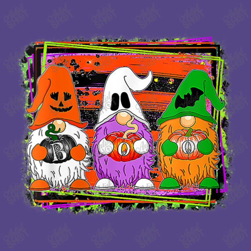 Womens Halloween Gnomes Autumn Pumpkin Fall Costume Funny Holiday Basic T-shirt | Artistshot