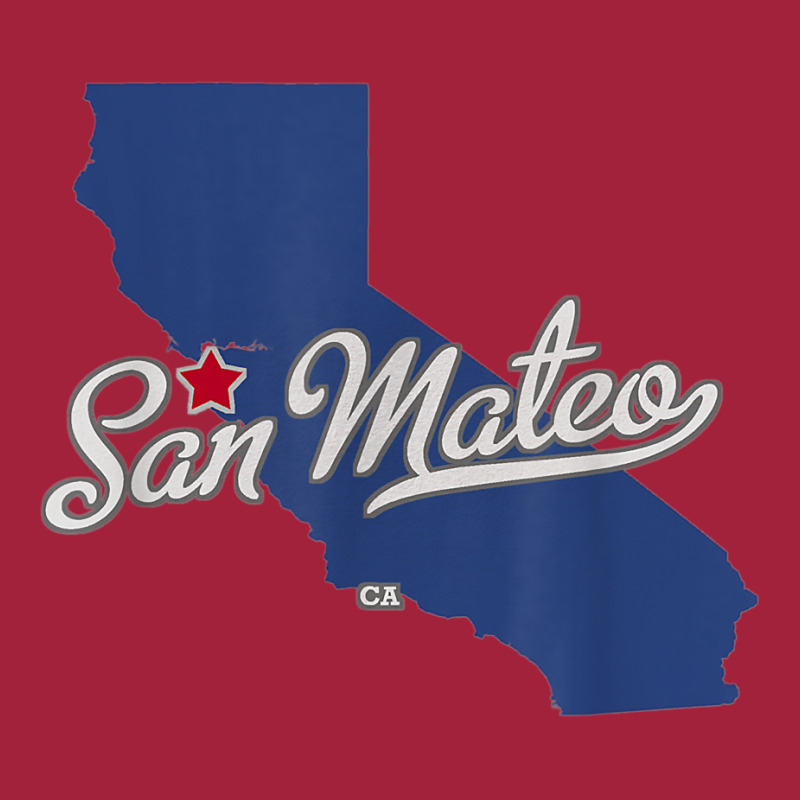 San Mateo California Ca Map T Shirt Basic T-shirt | Artistshot