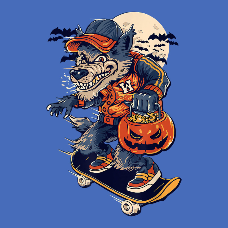 Skateboard Werewolf Kids Halloween T Shirt Basic T-shirt | Artistshot