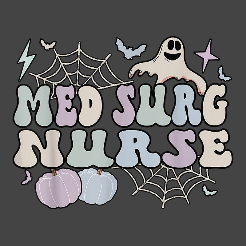 Spooky Med Surg Nurse Halloween Medical Surgical Nursing T Shirt Basic T-shirt | Artistshot