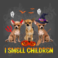 Womens I Smell Childen Funny Halloween Chihuahua Basic T-shirt | Artistshot