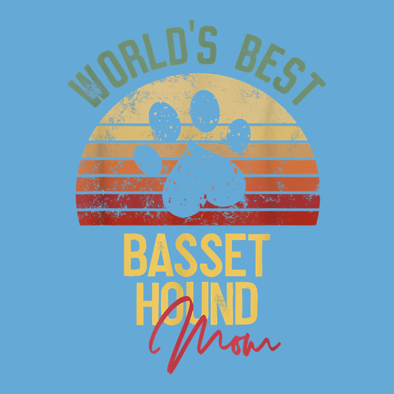 World´s Best Basset Hound Mom T Shirt Basic T-shirt | Artistshot