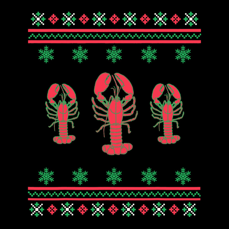 Christmas Crustacean Core Lobster Ugly Sweater 21 Adjustable Cap | Artistshot