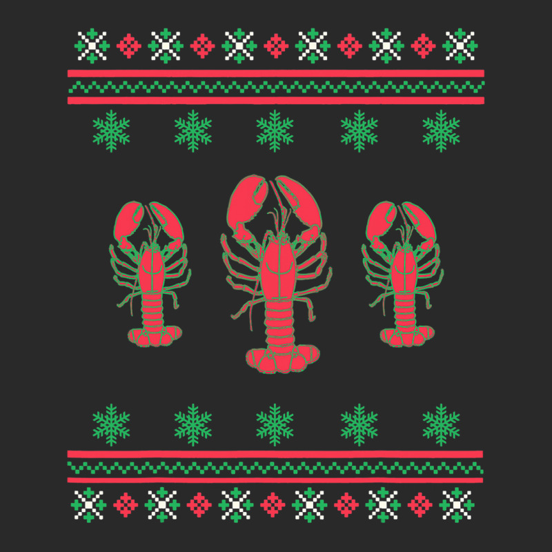 Christmas Crustacean Core Lobster Ugly Sweater 21 Printed Hat | Artistshot