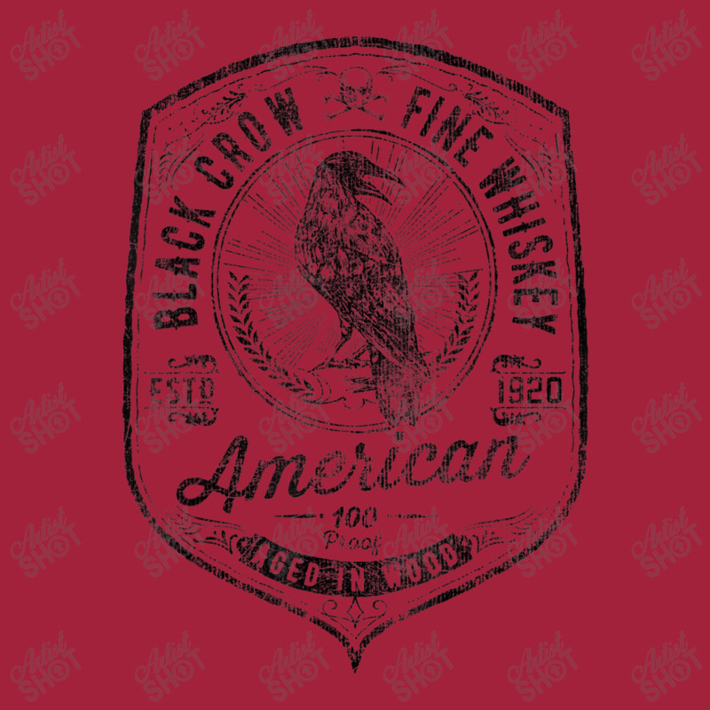 Black Crow Fine American Whiskey Vintage Graphic Men Women Basic T-shirt | Artistshot