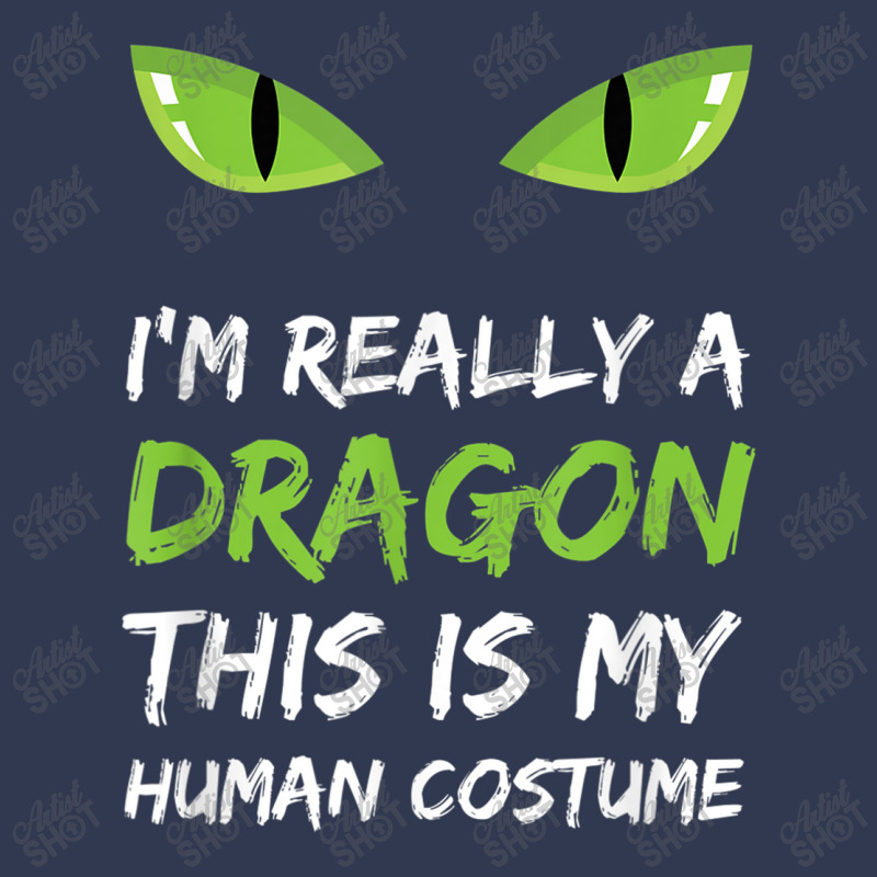 I'm Really A Dragon This Is My Human Costume T Shirt Cute Design Chara Basic T-shirt | Artistshot