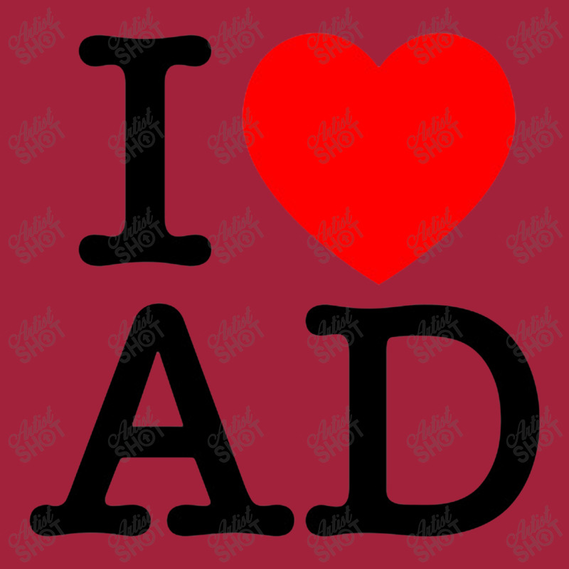 I Heart Ad (andorra) Basic T-shirt | Artistshot