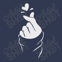 Korean Finger Heart   Love Basic T-shirt | Artistshot