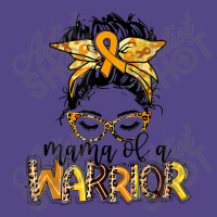 Childhood Cancer Awareness Mama Of A Warrior Gold Ribbon Basic T-shirt | Artistshot