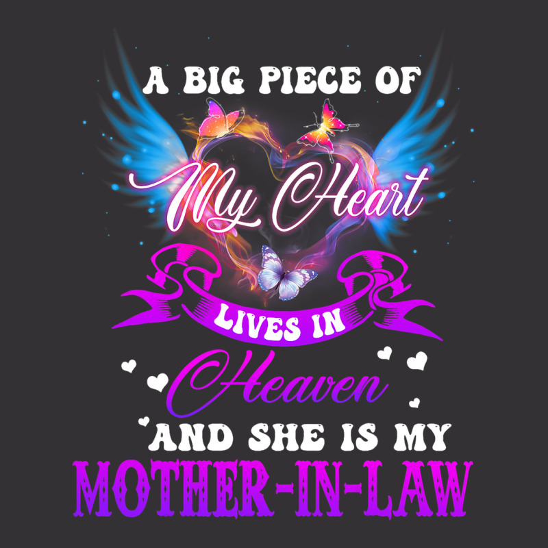 Big Piece Of My Heart Lives In Heaven She Is Mothe Vintage Hoodie And Short Set | Artistshot