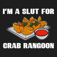 Crab Rangoon Asian Chinese Food Lover Sayings Food Classic T-shirt | Artistshot